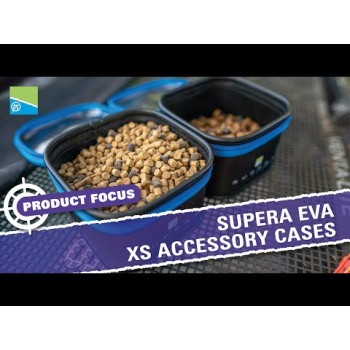 Preston Innovations Supera XS EVA Accessory Cases Somas piederumiem (2 gab)