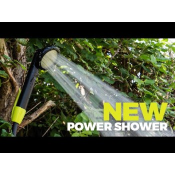 RidgeMonkey Outdoor Power Shower (Full Kit) Āra duša ar augstu ūdens spiedienu (pilns komplekts)
