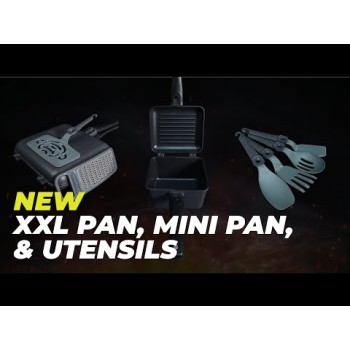 RidgeMonkey Connect Multi-Purpose Mini Pan & Griddle Set Mini komplekts daudzfunkcionālu trauku