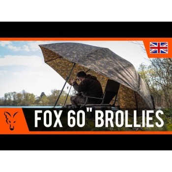 FOX 60ins Camo Brolly Lietussargs