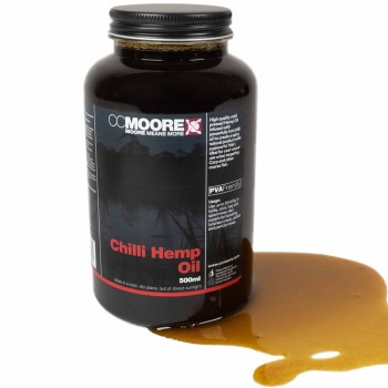 CCMOORE Chilli Hemp Oil Kaņepju eļļa ar čili 500ml