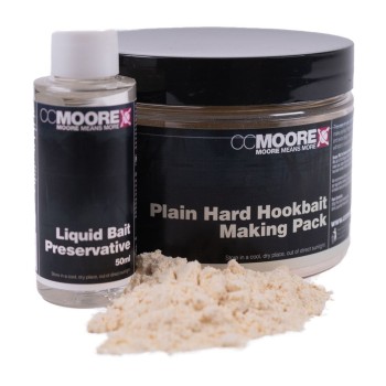 CCMOORE Plain Hard Hookbait Mix Komplekts cieto boilu pagatavošanai
