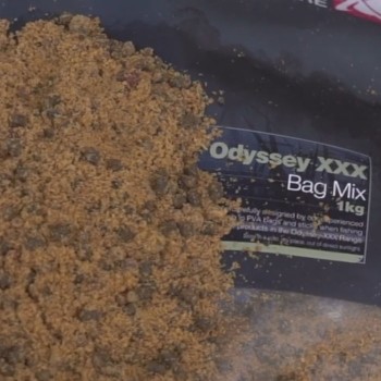 CCMOORE Odyssey XXX Bag Mix PVA maisu un stiku maisījums ar peletēm (Mīdijas) 1kg