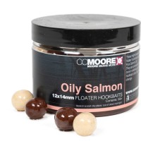 CCMOORE Oily Salmon Floater Hookbaits Uz āķa peldošā ēsma (Laša eļļa) 12x14mm