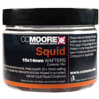 CCMOORE Squid Wafters Āķēsma ar neitrālu peldspēju likvidā (Kalmārs)