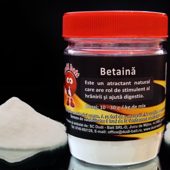 Dudi Bait "Betaine" Powder Additive Pulvera piedeva (Betaīns) 100g