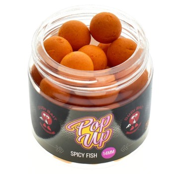 Dudi Bait "Spicy Fish" Pop-Up Peldošas boilas (Asā zivs)