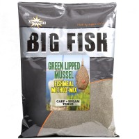 Dynamite Baits Big Fish Green Lipped Mussel Method Mix Beramā barība Method barotavām (Zaļo lūpu mīdijas) 1.8kg