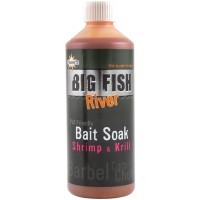 Dynamite Baits Big Fish River Bait Soak – Shrimp & Krill 500ml
