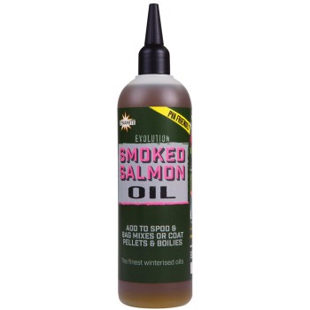 Dynamite Baits Evolution Oil – Smoked Salmon Eļļa (Kūpināts lasis) 300ml