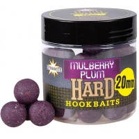 Dynamite Baits Mulberry Plum Hard Hookbaits Āķa boilas, cietās (Plūme un Zīdkoka oga) 20mm