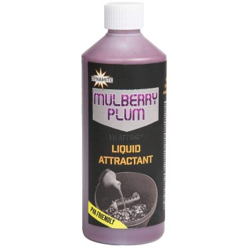 Dynamite Baits Mulberry Plum Liquid Attractant Šķidrais atraktants (Plūme un Zīdkoka oga) 500ml