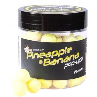 Dynamite Baits Pineapple & Banana Fluro Pop-Ups Boilas peldošās (Ananāss un Banāns)