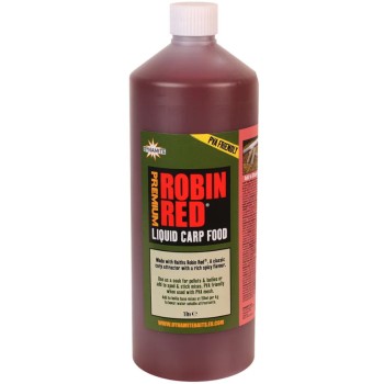Dynamite Baits Premium Robin Red Liquid Carp Food Šķidrā barība (Robin Red) 1000ml