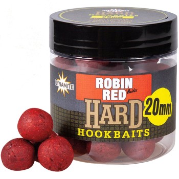 Dynamite Baits Robin Red Hard Hookbaits Āķa boilas, cietās (Robin Red) 20mm
