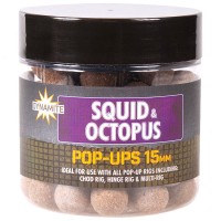 Dynamite Baits Squid & Octopus Foodbait Pop-Ups Boilas peldošās (Kalmārs un astoņkājis) 15mm