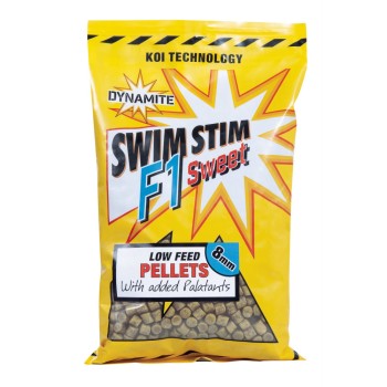 Dynamite Baits Swim Stim F1 Sweet Pellets Peletes (Saldās) 900g