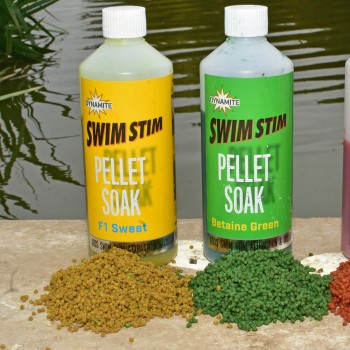 Dynamite Baits Swim Stim Pellet Soak – Betaine Green Likvīds granulām (Zaļais betaīns) 500ml
