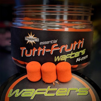Dynamite Baits Tutti Frutti Fluro Wafters Boilas ar neitrālu peldspēju (Tutti-Frutti) 14mm