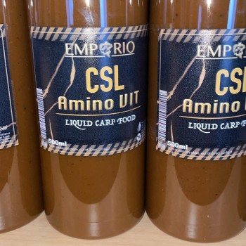 EMPORIO CSL Amino Vit Liquid Carp Food Šķidrā barība (Kukurūzas liķieris + Aminovitamīnu kompleks) 500ml