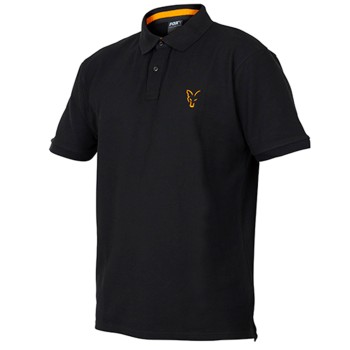 FOX Collection Orange & Black Polo Shirt Polo Krekls