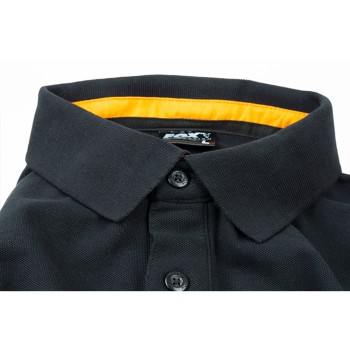 FOX Collection Orange & Black Polo Shirt Polo Krekls