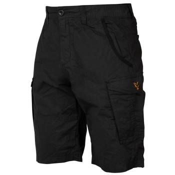 FOX Collection Black & Orange Combat Shorts Šorti