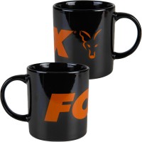 FOX Collection Mug Black/Orange Keramikas krūze