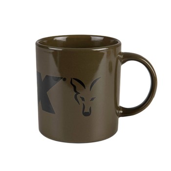 FOX Collection Mug Green/Black Keramikas krūze