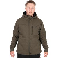 FOX Collection Sherpa Jacket Green & Black