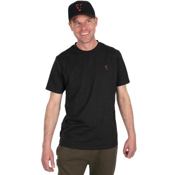 FOX Collection T-Shirt Black & Orange T-krekls