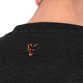 FOX Collection T-Shirt Black & Orange T-krekls