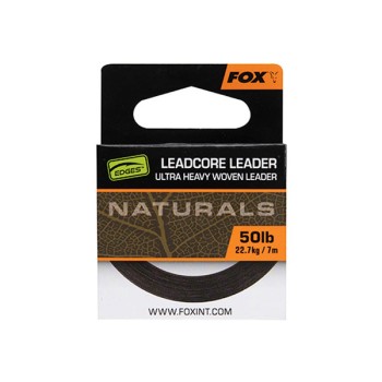 FOX Edges Naturals Leadcore Leader Lidkors 50lb