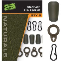 Fox Edges Naturals Standard Run Ring Kit Standarta slīdošās sistēmas komplekts