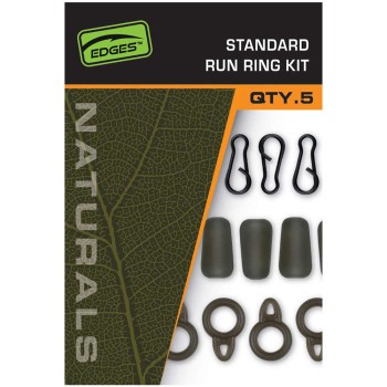 Fox Edges Naturals Standard Run Ring Kit Standarta slīdošās sistēmas komplekts
