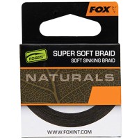 FOX Edges Naturals Super Soft Braid Mīksts pavadiņa materiāls 20m