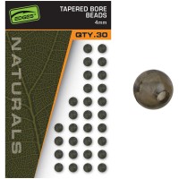 Fox Edges Naturals Tapered Bore Beads - 4mm Pērlīte ar konusveida caurumu