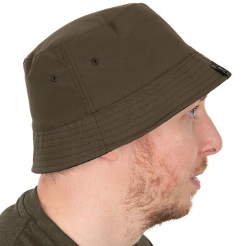 FOX Reversible Bucket Hat - Camo/Khaki Divpusējā panama