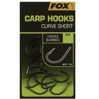 FOX Carp Hooks Curve Shank Short Āķi
