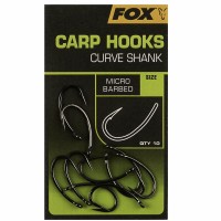 FOX Carp Hooks Curve Shank Āķi