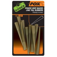 FOX Edges Power Grip Naked Line Tail Rubbers Pagarināts (pastiprināts) konuss drošības klipsim