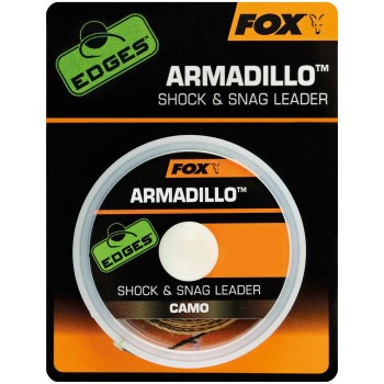FOX Edges Camo Armadillo Shock & Snag Leader Šoka-Snag līderis 20m