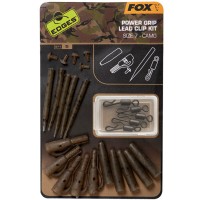 FOX Edges Camo Power Grip Lead Clip Kit Sz 7