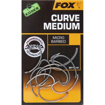 FOX EDGES Curve Medium Hooks Āķi
