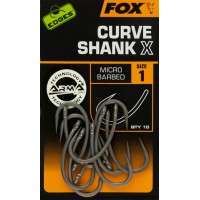 FOX EDGES Curve Shank X Hooks Āķi