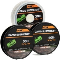FOX Edges Submerge Camo Leader 10m