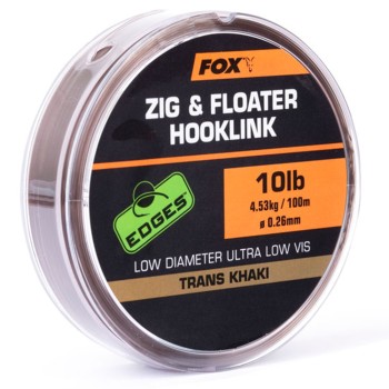 FOX Edges Zig & Floater Hooklink Pavadiņa materiāls ZIG