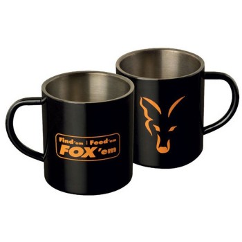 FOX Stainless Steel Mug Krūze no nerusejoša terauda
