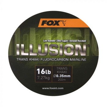 FOX Illusion Fluorocarbon Mainline Karpu fluorokarbona aukla