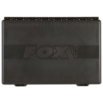 FOX Medium Tackle Box Loaded Piederumu kastes komplekts, Vidējais